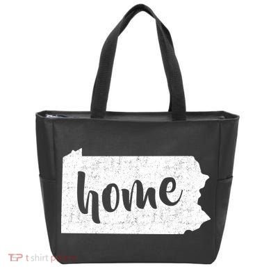 Pennsylvania Home State Tote Bag