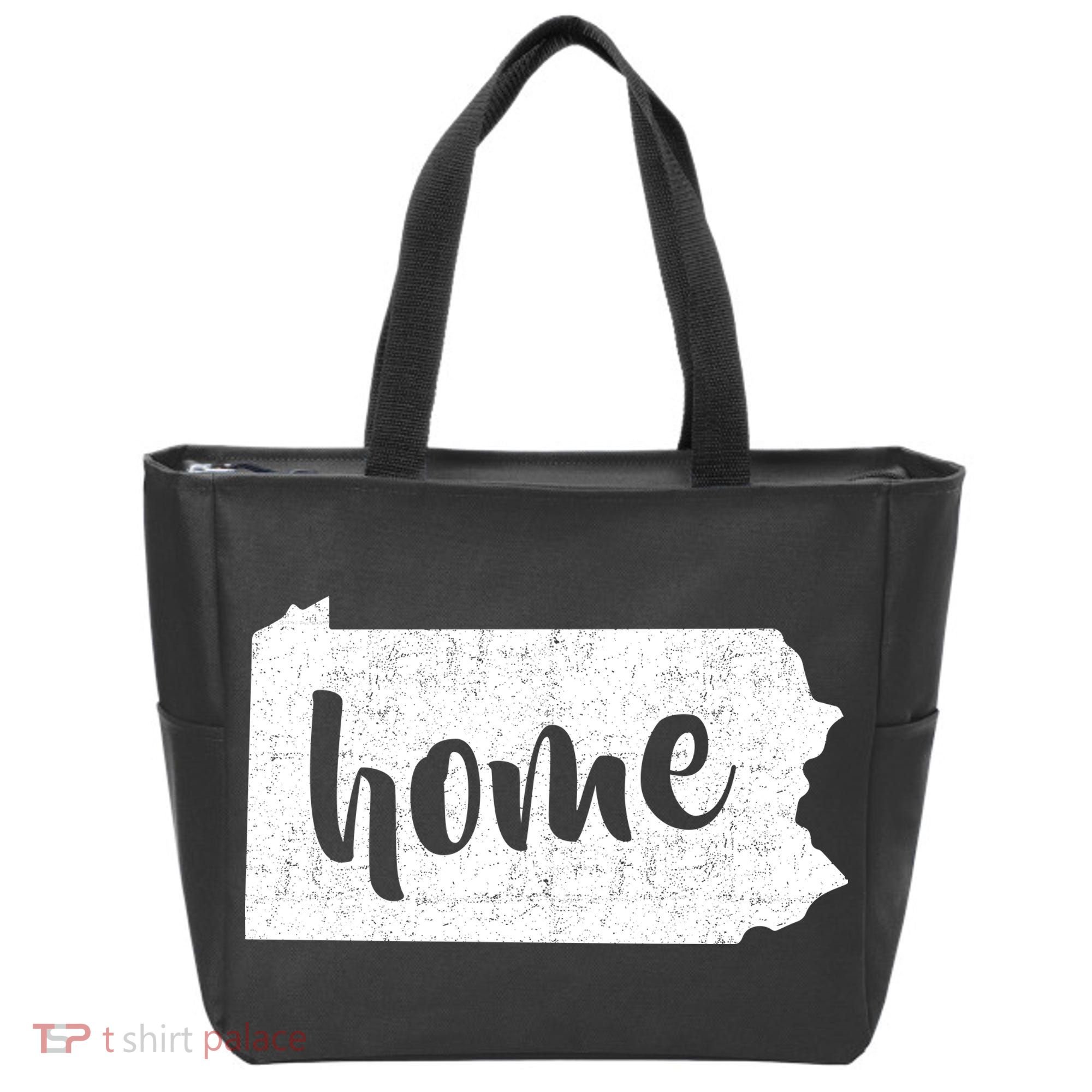 Pennsylvania Home State Tote Bag