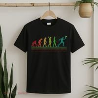 Pickleball Evolution of Man Funny T-Shirt thumb 2
