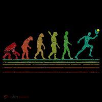 Pickleball Evolution of Man Funny T-Shirt thumb 7