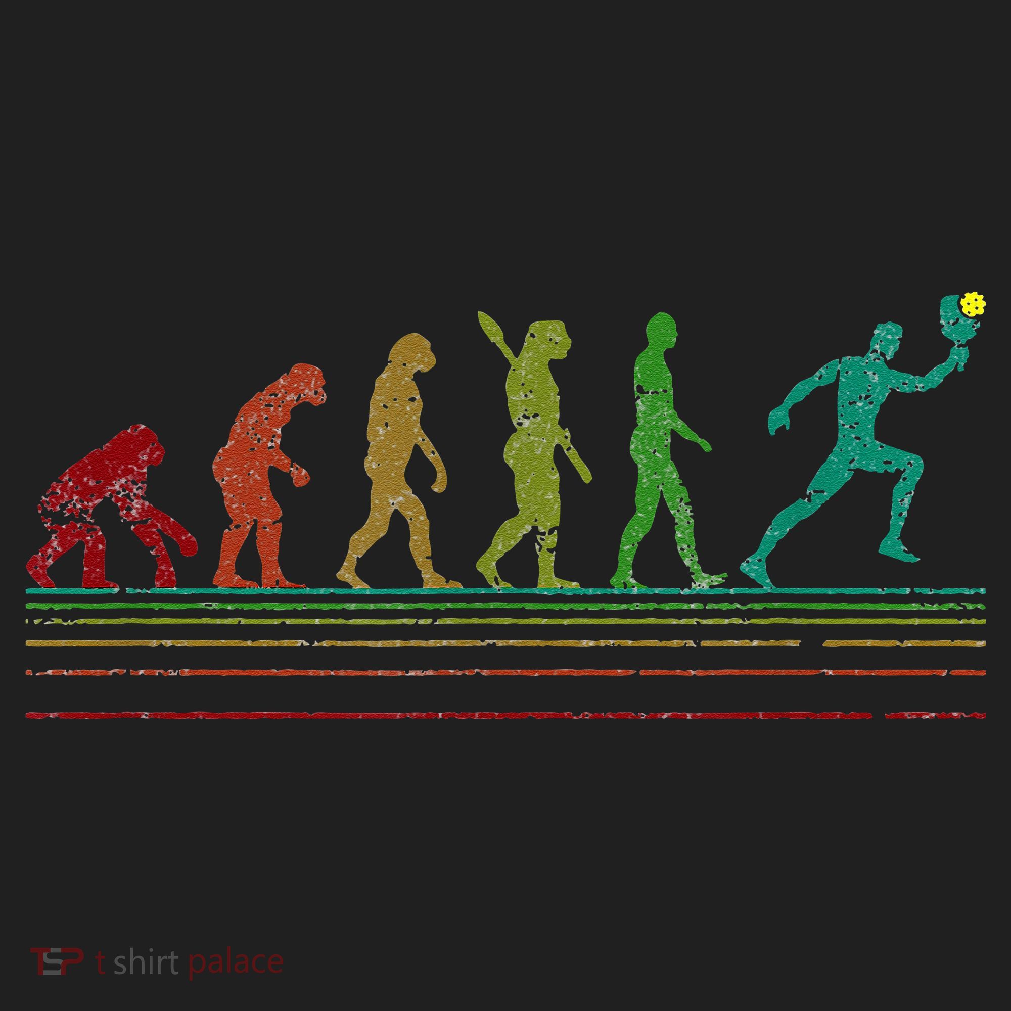 Pickleball Evolution of Man Funny Beanie