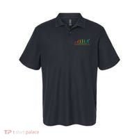 Pickleball Evolution of Man Funny Polo thumb 0