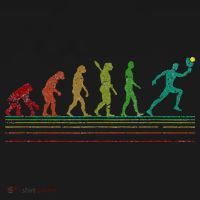 Pickleball Evolution of Man Funny Polo thumb 3