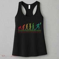 Pickleball Evolution of Man Funny Women's Tank Top thumb 3