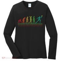 Pickleball Evolution of Man Funny Women's Long Sleeve Shirt thumb 0