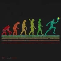 Pickleball Evolution of Man Funny Women's T-Shirt thumb 6