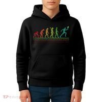 Pickleball Evolution of Man Funny Kids Hoodie thumb 4