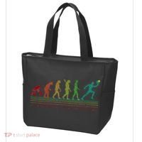 Pickleball Evolution of Man Funny Tote Bag thumb 3