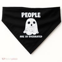 People Are So Overrated  USA-Made Doggie Bandana thumb 0