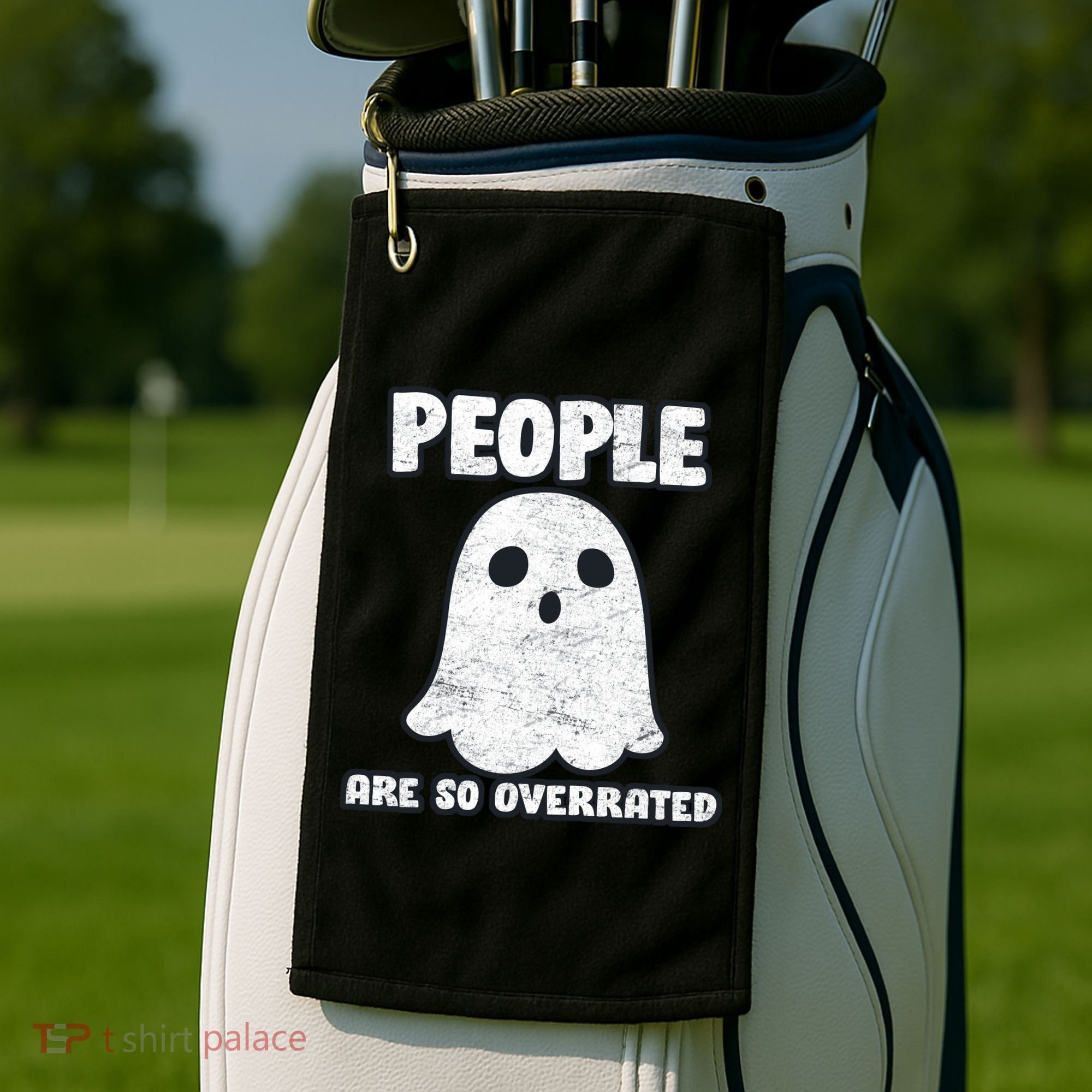 People Are So Overrated  Golf Towel