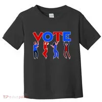 People Holding VOTE Letters  Red White Blue Version Toddler T-Shirt thumb 0