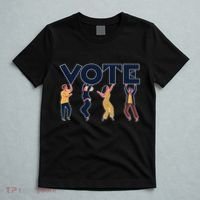People Holding VOTE Letters Blue And Gold version T-Shirt thumb 5