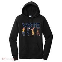 People Holding VOTE Letters Blue And Gold version Women's Hoodie thumb 0