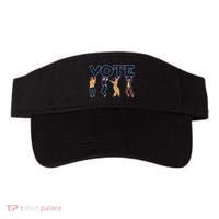 People Holding VOTE Letters Blue And Gold version Visor thumb 0