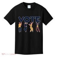 People Holding VOTE Letters Blue And Gold version Kids T-Shirt thumb 0