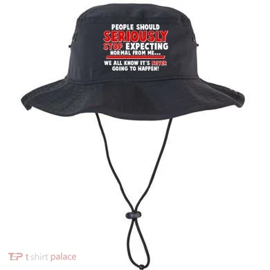 People Should Seriously Stop Expecting Normal From Me Bucket Hat