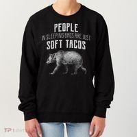People Sleeping Are Just Soft Tacos Women's Sweatshirt thumb 0