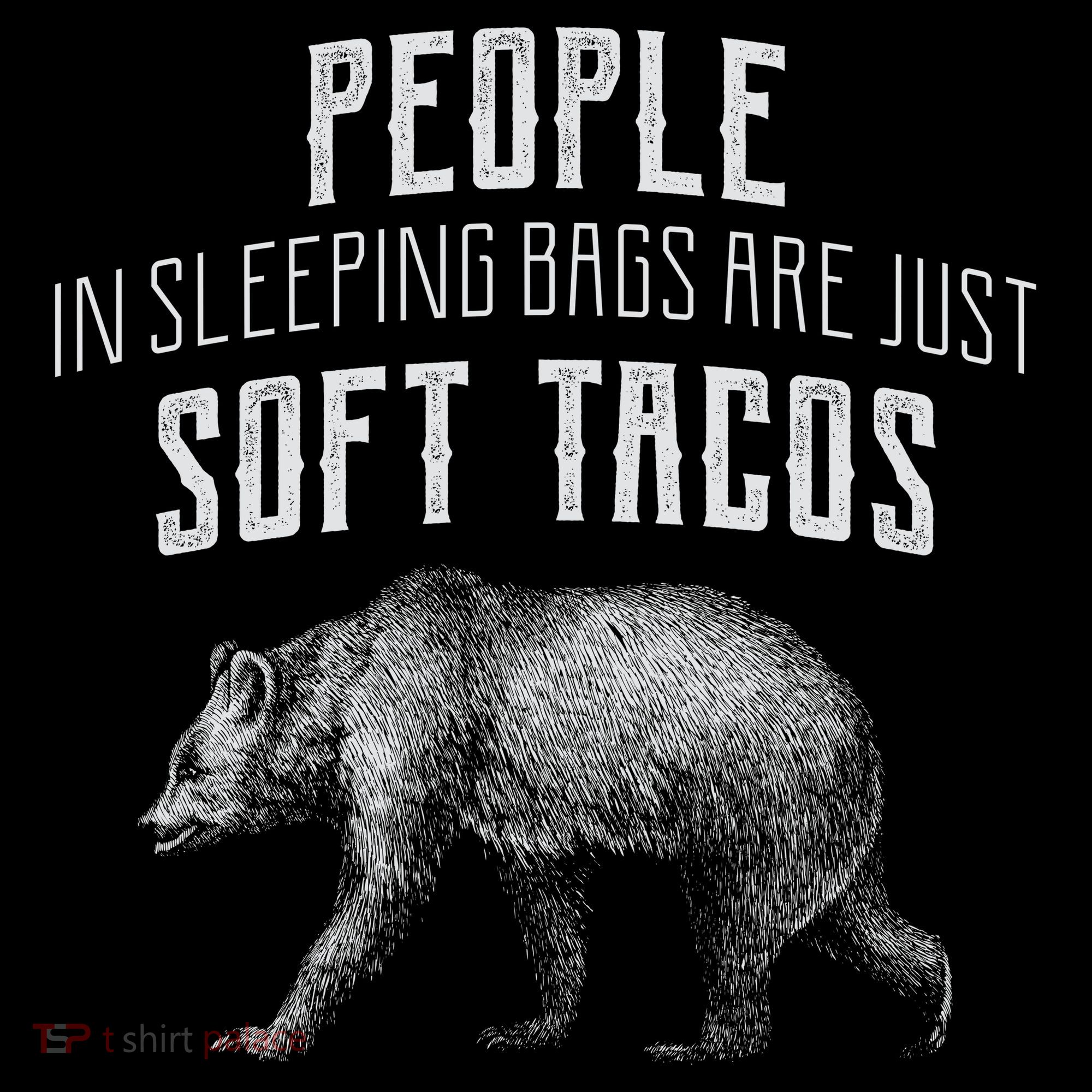 People Sleeping Are Just Soft Tacos Doggie Tank