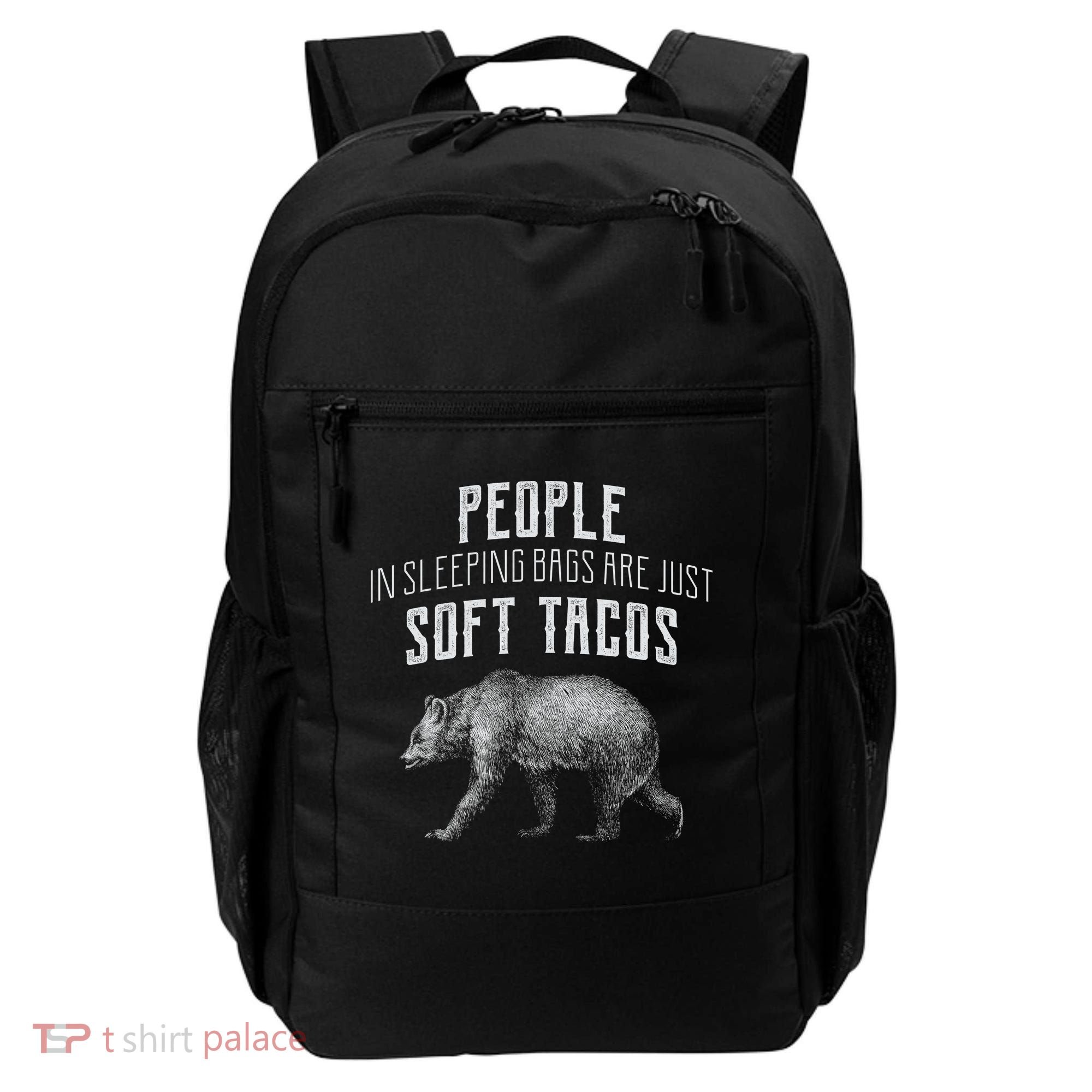 People Sleeping Are Just Soft Tacos Backpack