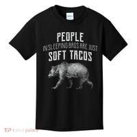 People Sleeping Are Just Soft Tacos Kids T-Shirt thumb 0