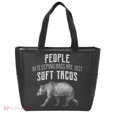 People Sleeping Are Just Soft Tacos Tote Bag