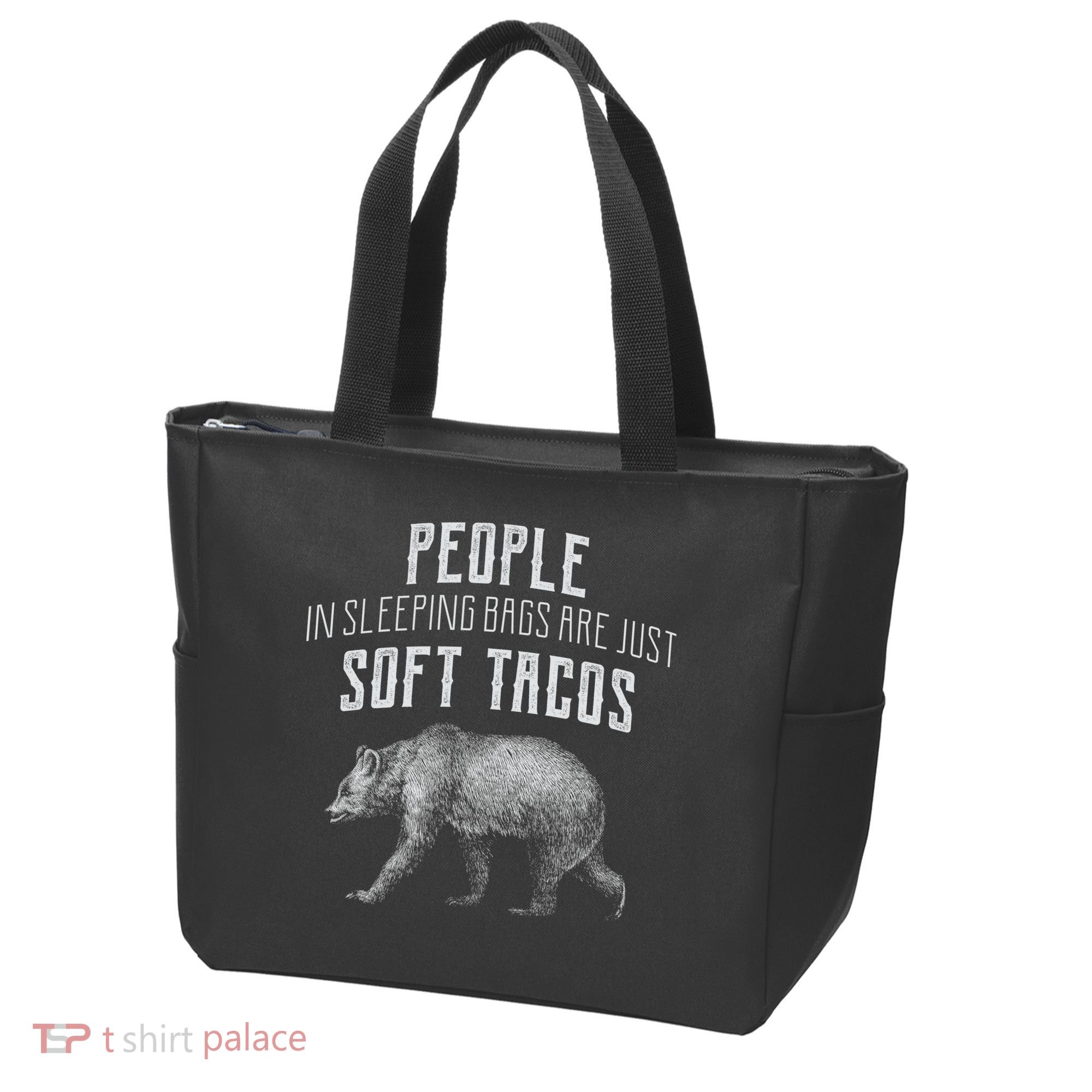People Sleeping Are Just Soft Tacos Tote Bag