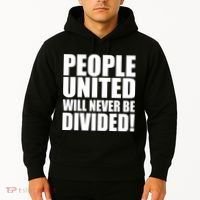 People United Will Never Be Divided! Anti Donald Trump Hoodie thumb 2