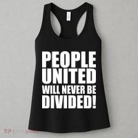 People United Will Never Be Divided! Anti Donald Trump Women's Tank Top thumb 3