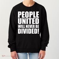 People United Will Never Be Divided! Anti Trump Women's Sweatshirt thumb 0