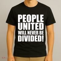 People United Will Never Be Divided! Anti Trump T-Shirt thumb 3