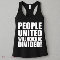 People United Will Never Be Divided! Anti Trump Women's Tank Top thumb 3