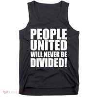 People United Will Never Be Divided! Anti Trump Tank Top thumb 0