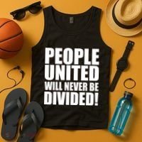 People United Will Never Be Divided! Anti Trump Tank Top thumb 4