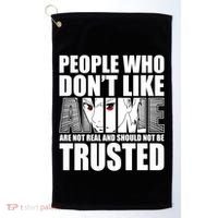 People Who Don't Like Anime Golf Towel thumb 0
