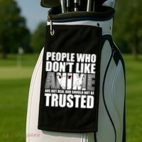 People Who Don't Like Anime Golf Towel thumb 2