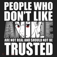 People Who Don't Like Anime Golf Towel thumb 3