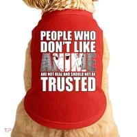 People Who Don't Like Anime Doggie Tank thumb 0
