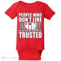 People Who Don't Like Anime Baby Bodysuit thumb 0