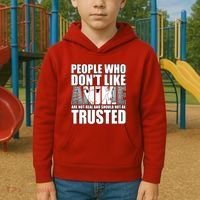 People Who Don't Like Anime Kids Hoodie thumb 2