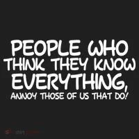 People Who Think They Know Everything Tumbler thumb 3