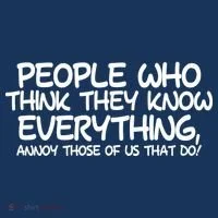People Who Think They Know Everything Hoodie thumb 2