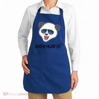Panda Equalizer Party Rave Techno Vacation Vacay Mode On Gift Apron thumb 2