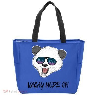 Panda Equalizer Party Rave Techno Vacation Vacay Mode On Gift Tote Bag
