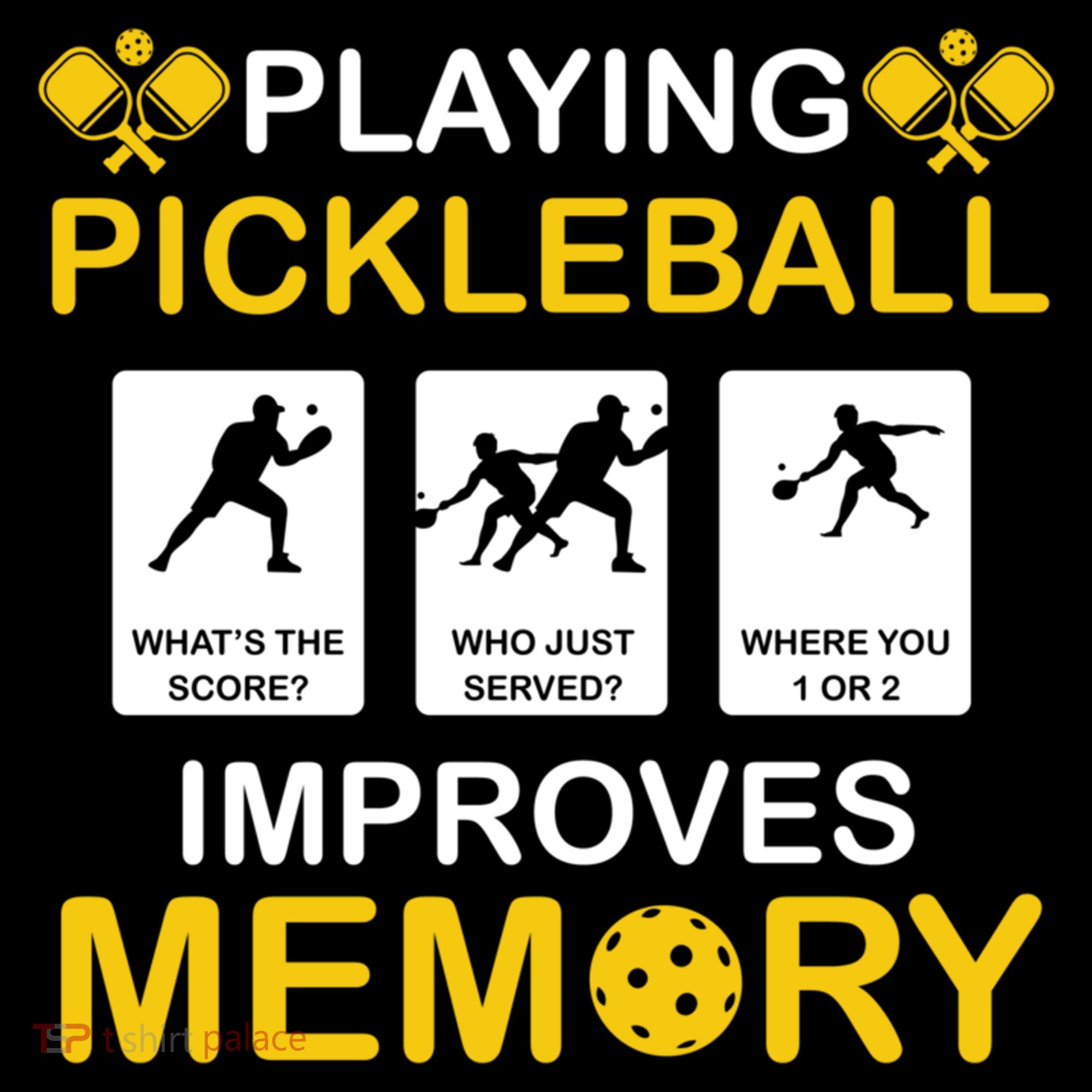 Pickleball Expert Playing Pickleball Improves Memory Gift Wool Snapback Cap