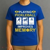 Pickleball Expert Playing Pickleball Improves Memory Gift T-Shirt thumb 3