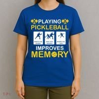 Pickleball Expert Playing Pickleball Improves Memory Gift T-Shirt thumb 4
