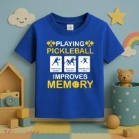 Pickleball Expert Playing Pickleball Improves Memory Gift Toddler T-Shirt thumb 3