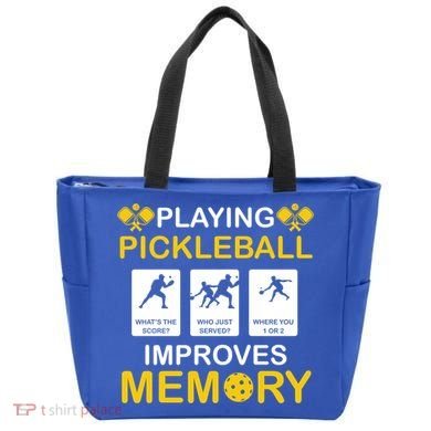 Pickleball Expert Playing Pickleball Improves Memory Gift Tote Bag
