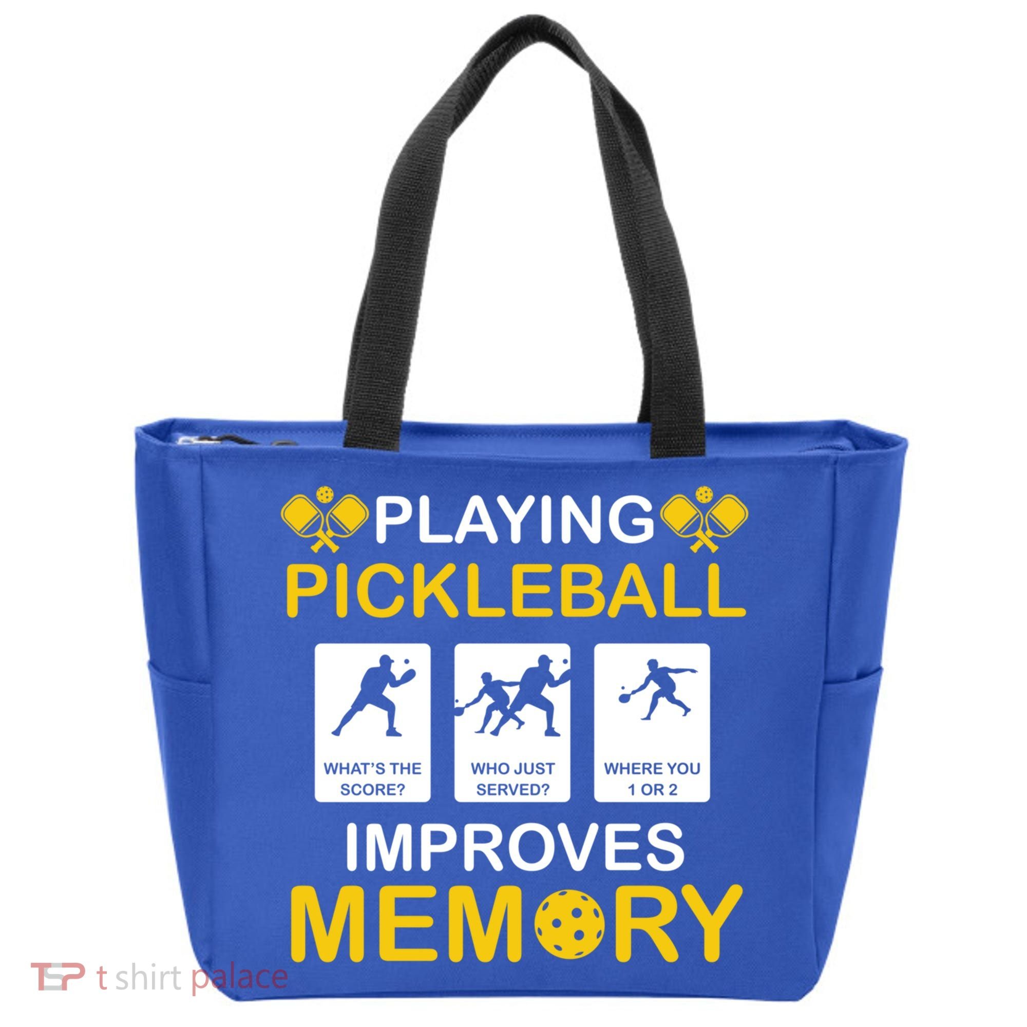 Pickleball Expert Playing Pickleball Improves Memory Gift Tote Bag