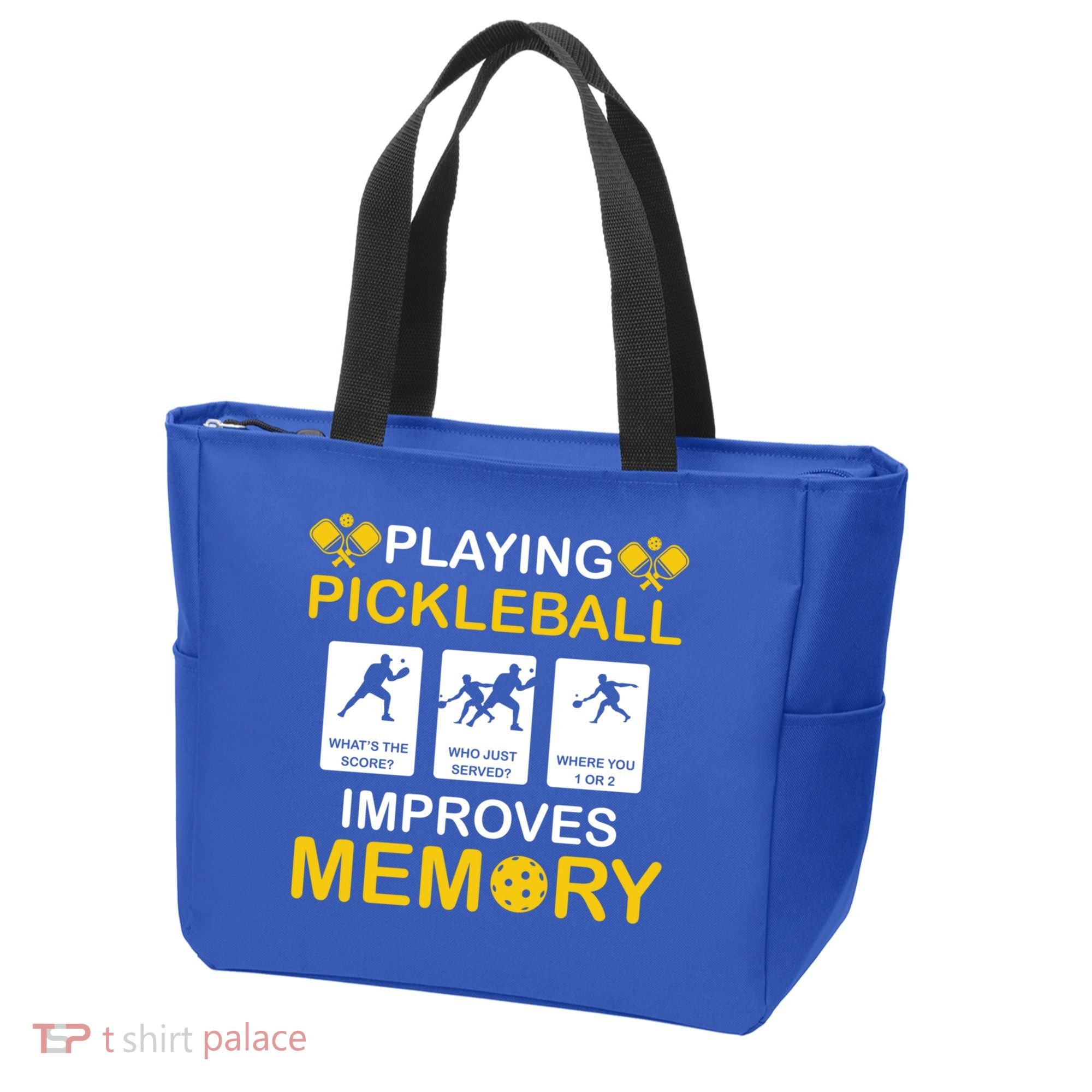 Pickleball Expert Playing Pickleball Improves Memory Gift Tote Bag